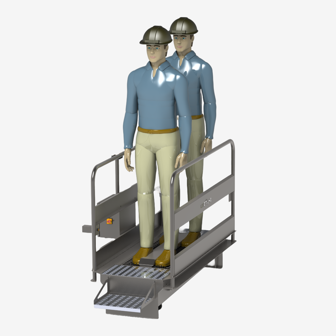 Boot Washer SC-05 | High-Flow Industrial Walkway