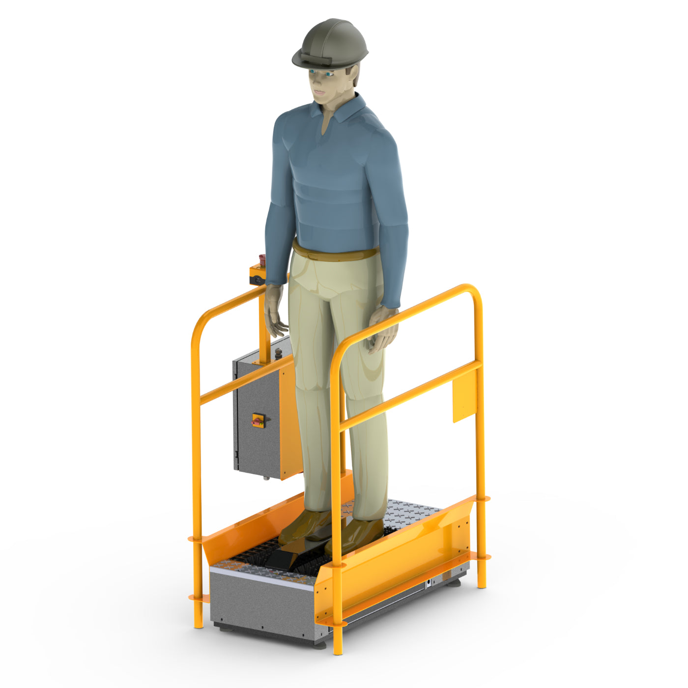 Limpa Botas SC-02 | Passarela Automática a Seco